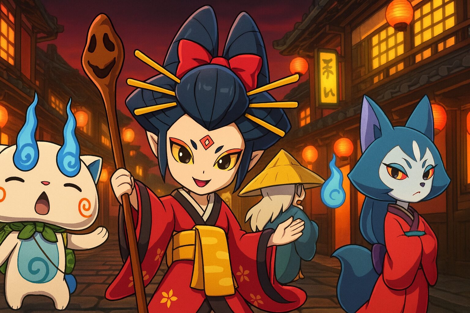 妖怪ウォッチ1スマホ版｜Sランク妖怪「老いらん」入手完全ガイド（美人妖怪・合成進化・入手手順） | 徹底攻略ゲーム図鑑